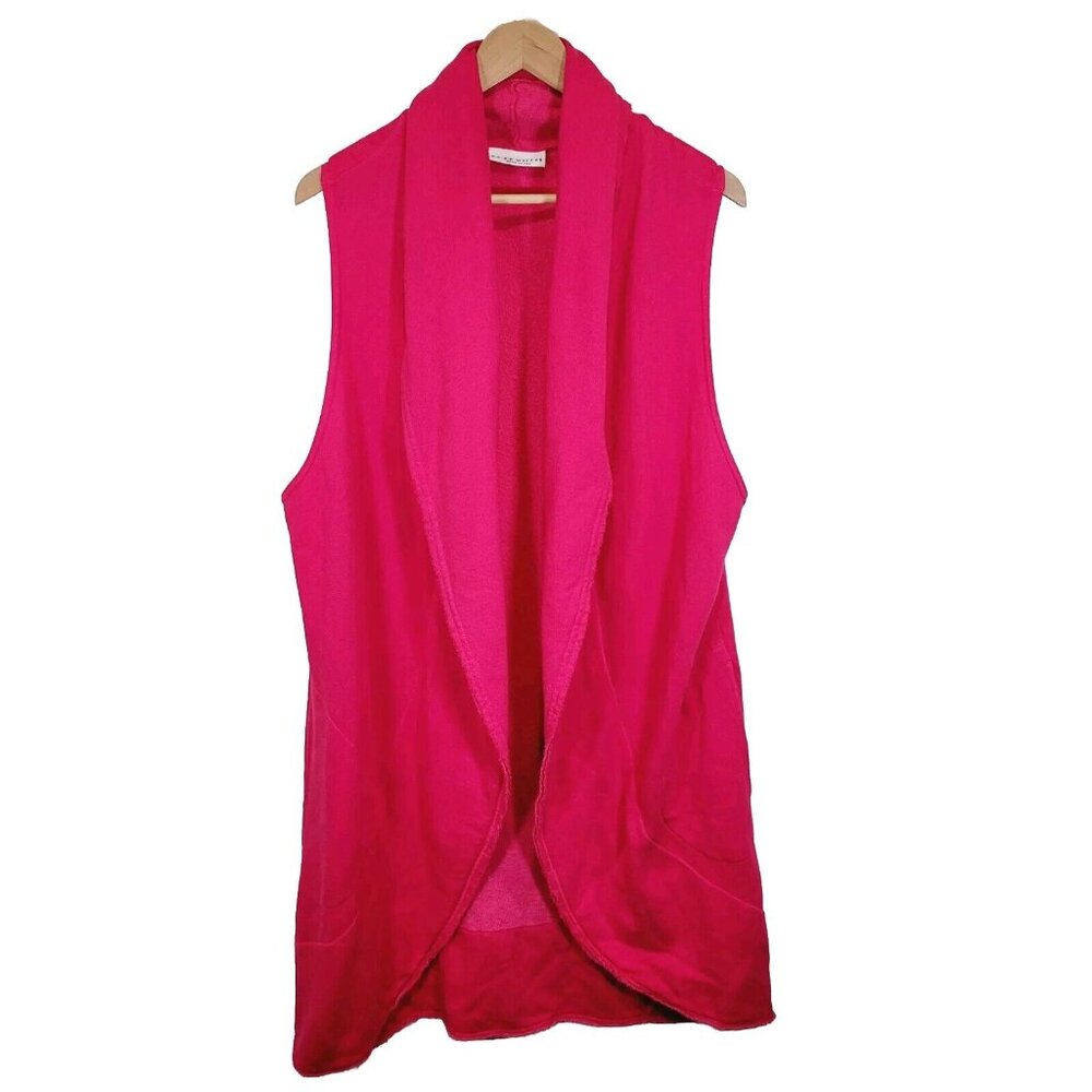 bryn Walker Pink Sleeveless Jacket